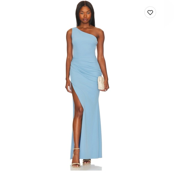 Katie May Dresses & Skirts - X Revolve Rebecca Gown in French Blue—Designer is Katie May—Size small